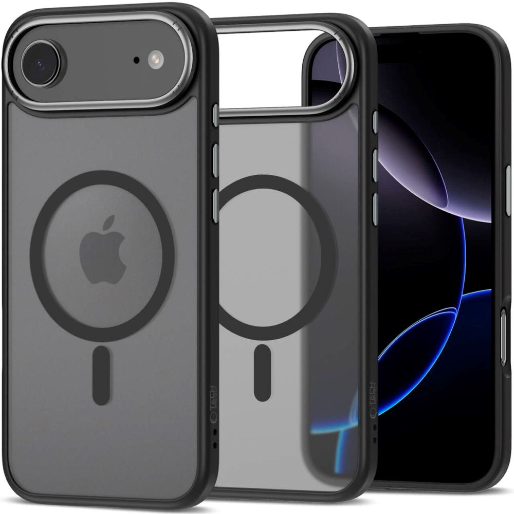 iPhone Air Tech-Protect MagEdge Hybrid Cover - MagSafe Kompatibel - Mat Sort