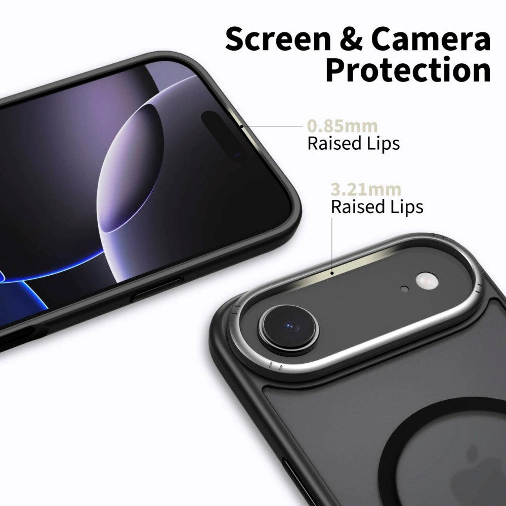 iPhone Air Tech-Protect MagEdge Hybrid Cover - MagSafe Kompatibel - Mat Sort