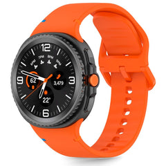 Samsung Galaxy Watch 8 / 8 Classic (40 / 44 / 46mm) Tech-Protect Silikone Rem - Sunburst Orange