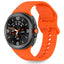 Samsung Galaxy Watch 8 / 8 Classic (40 / 44 / 46mm) Tech-Protect Silikone Rem - Sunburst Orange