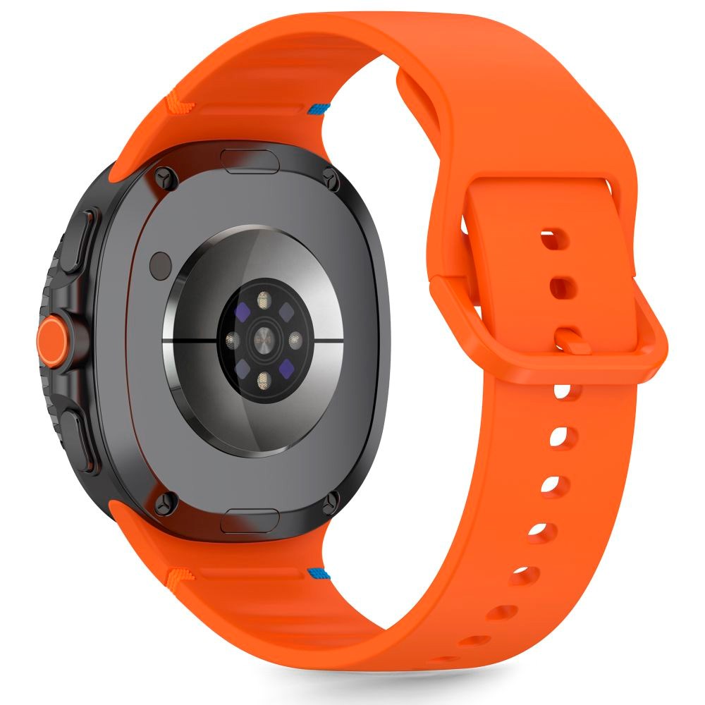 Samsung Galaxy Watch 8 / 8 Classic (40 / 44 / 46mm) Tech-Protect Silikone Rem - Sunburst Orange
