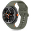 Samsung Galaxy Watch 8 / 8 Classic (40 / 44 / 46mm) Tech-Protect Silikone Rem - Army Green