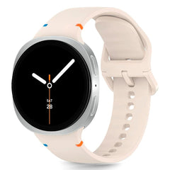 Samsung Galaxy Watch 8 / 8 Classic (40 / 44 / 46mm) Tech-Protect Silikone Rem - Starlight