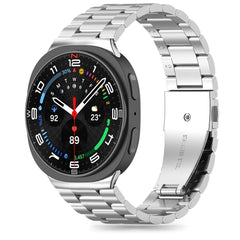 Tech-Protect Samsung Galaxy Watch 8 / 8 Classic (40 / 44 / 46mm) Rustfri Stålrem - Sølv