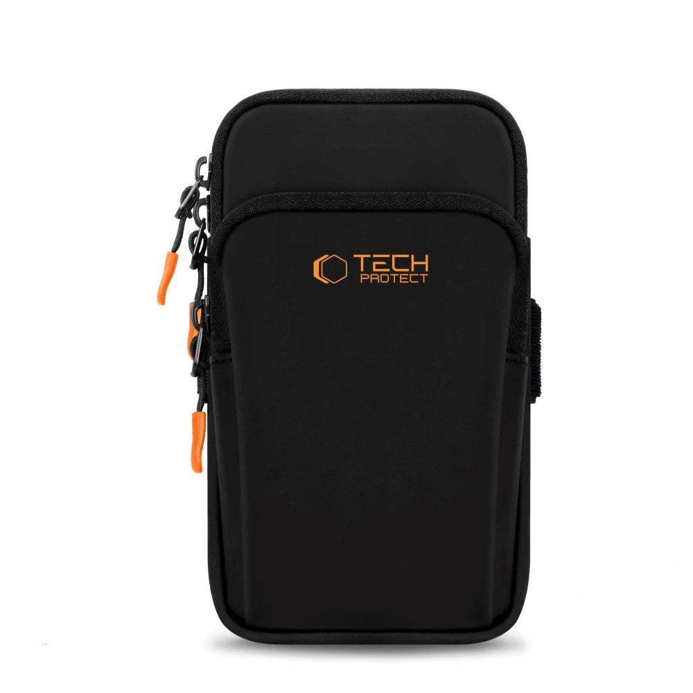 Tech-Protect Løbearmbånd - Universal - Sort / Orange