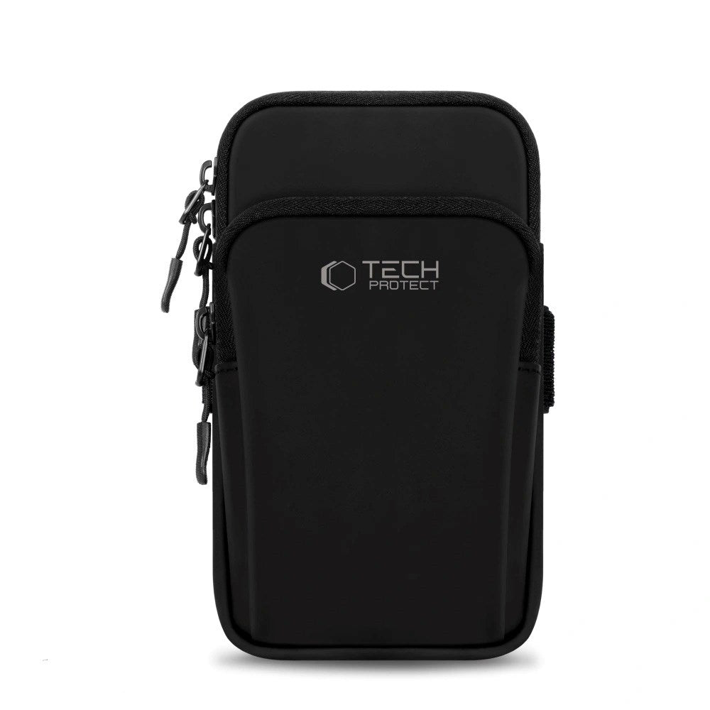 Tech-Protect Løbearmbånd - Universal - Sort / Hvid