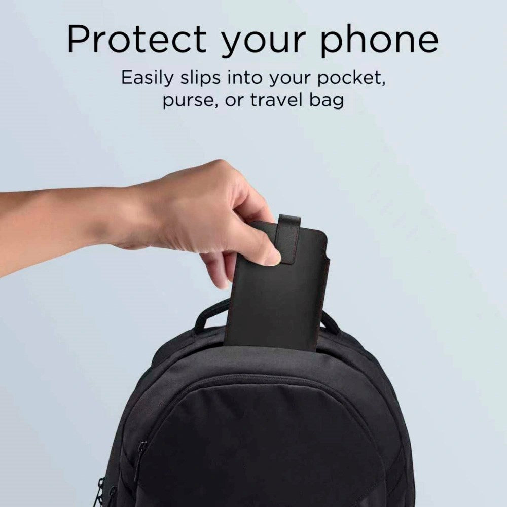 Tech-Protect Universal Mobil Pouch - 17 x 10 cm - Sort