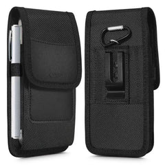 Tech-Protect Universal Nylon Mobil Etui - Mål (17.7 x 9.1 x 2.4 cm) - Sort