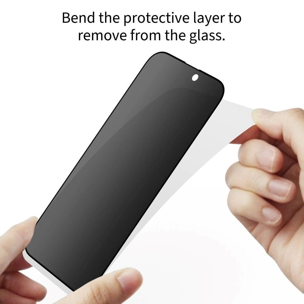 Samsung Galaxy S26 Ultra Tech-Protect Glass Spy+ Skærmbeskyttelsesglas - Privacy Funktion - 2 stk. - Gennemsigtig