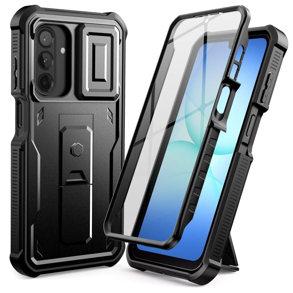 Samsung Galaxy A17 (5G) Tech-Protect Kevlar Cam+ Cover m. Skærmbeskyttelse - Sort