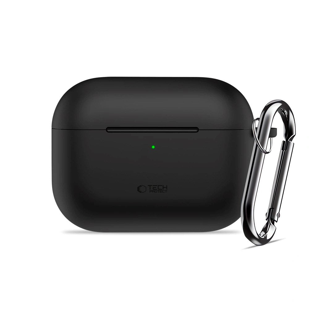 Apple AirPods Pro (3. gen.) Tech-Protect Silicone Hook Cover - Sort