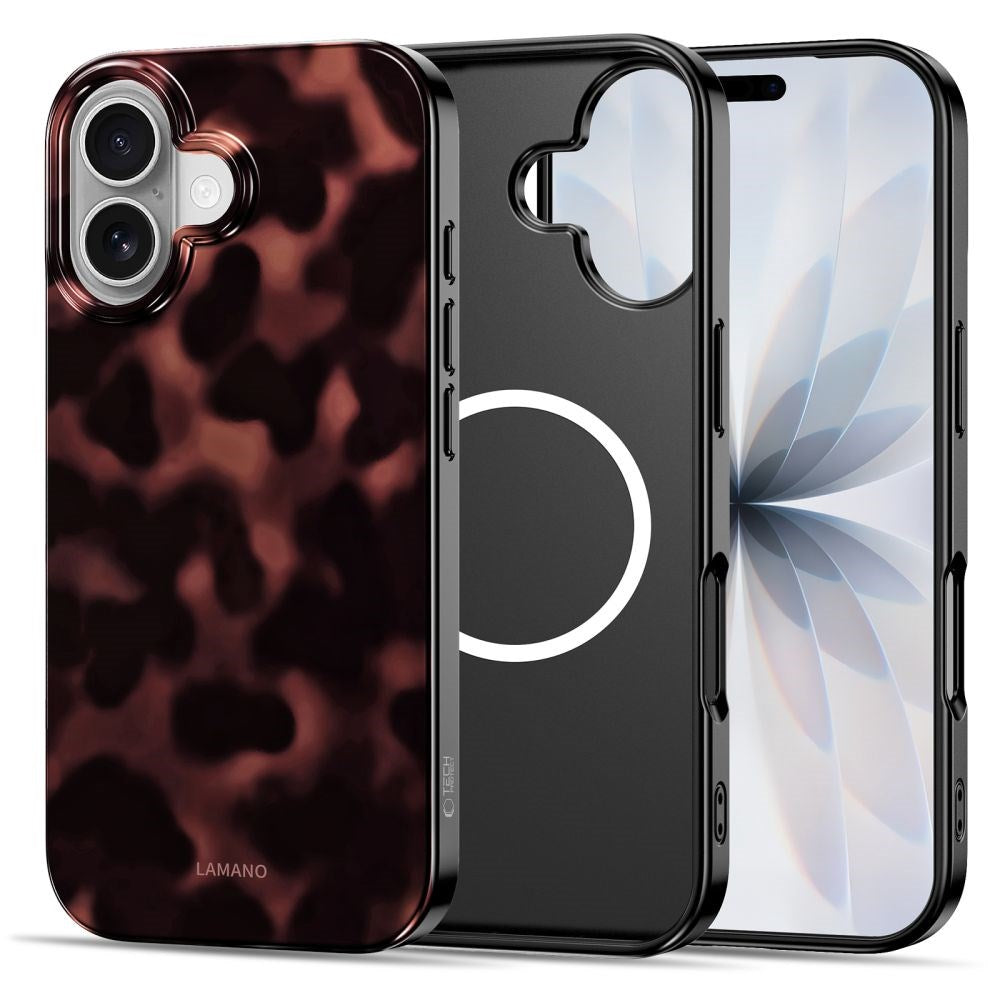 iPhone 17 Tech-Protect Lamano Cover - MagSafe Kompatibel - Panther