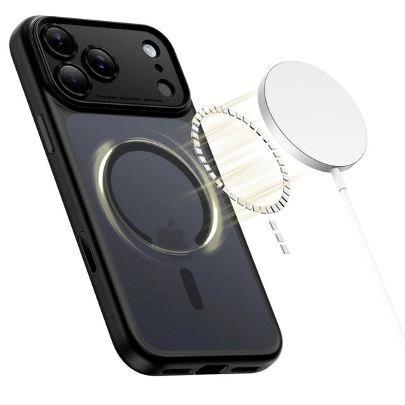 iPhone 17 Pro Max Tech-Protect Magpeak Cover - MagSafe Kompatibel - Matte Black