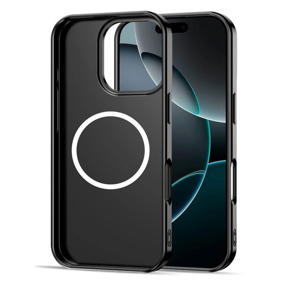 iPhone 16 Pro Max Tech-Protect Lamano Cover - MagSafe Kompatibel - Velvet Night