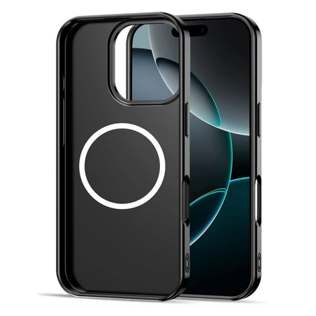iPhone 16 Pro Max Tech-Protect Lamano Cover - MagSafe Kompatibel - Velvet Night