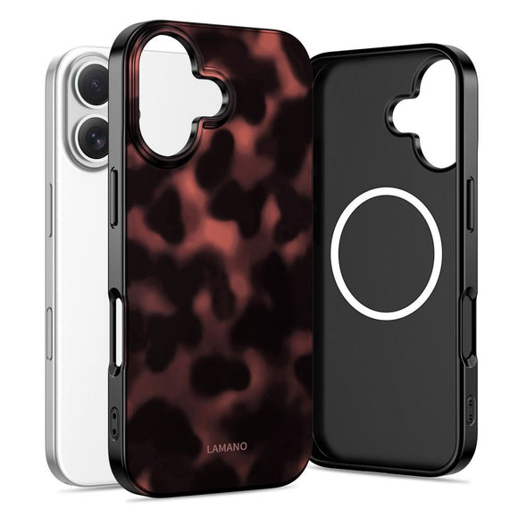 iPhone 16 Tech-Protect Lamano Cover - MagSafe Kompatibel - Panther