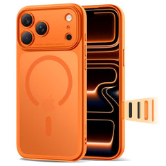 iPhone 17 Pro Tech-Protect Magpeak Cover - MagSafe Kompatibel - Matte Cosmic Orange