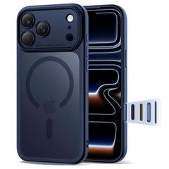 iPhone 17 Pro Max Tech-Protect Magpeak Cover - MagSafe Kompatibel - Matte Deep Blue - (DEMO)