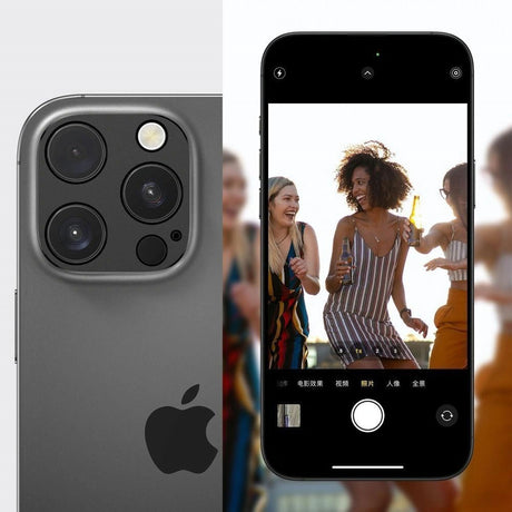iPhone 17 Tech-Protect CamAlloy Fit+ Kameralinsebeskyttelsescover - Lilla