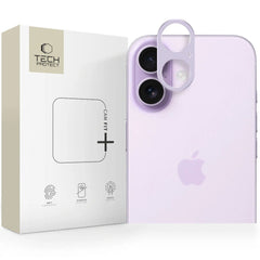 iPhone 17 Tech-Protect CamAlloy Fit+ Kameralinsebeskyttelsescover - Lilla