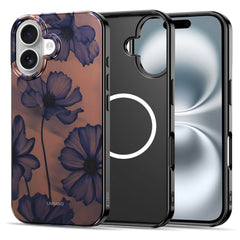 iPhone 16 Tech-Protect Lamano Cover - MagSafe Kompatibel - Velvet Night