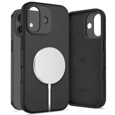 iPhone 17 Tech-Protect Uniq Hybrid Cover - MagSafe Kompatibel - Sort