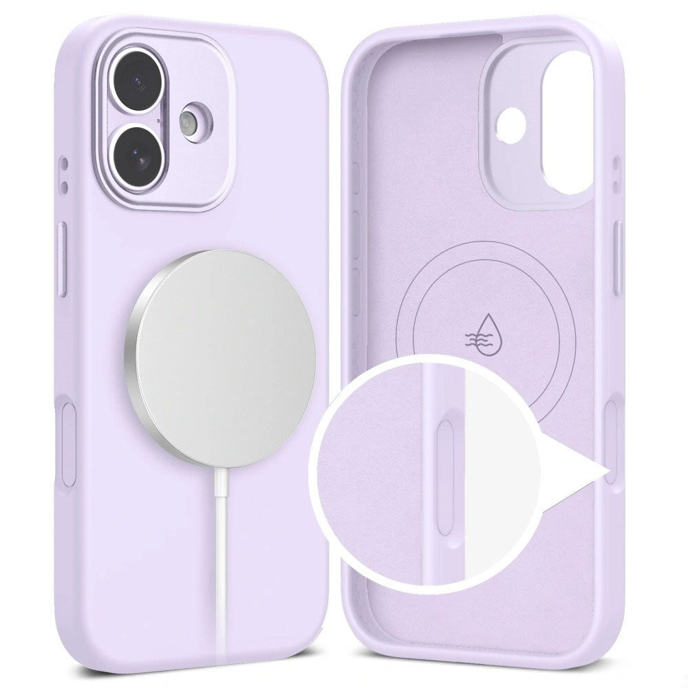 iPhone 17 Tech-Protect Uniq Hybrid Cover - MagSafe Kompatibel - Lilla