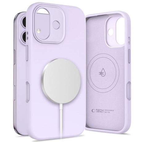 iPhone 17 Tech-Protect Uniq Hybrid Cover - MagSafe Kompatibel - Lilla