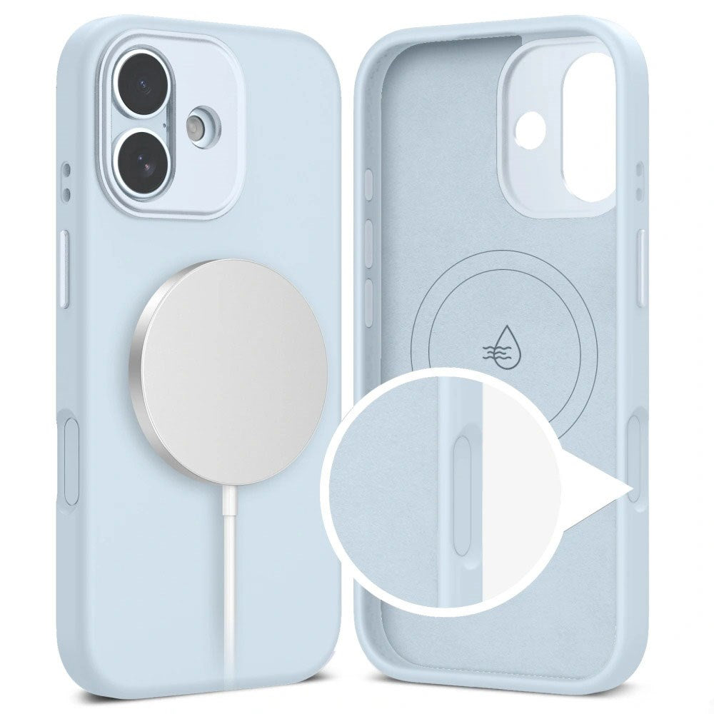 iPhone 17 Tech-Protect Uniq Hybrid Cover - MagSafe Kompatibel - Blå