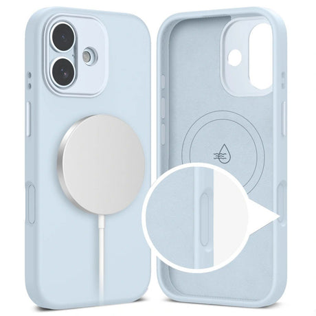 iPhone 17 Tech-Protect Uniq Hybrid Cover - MagSafe Kompatibel - Blå