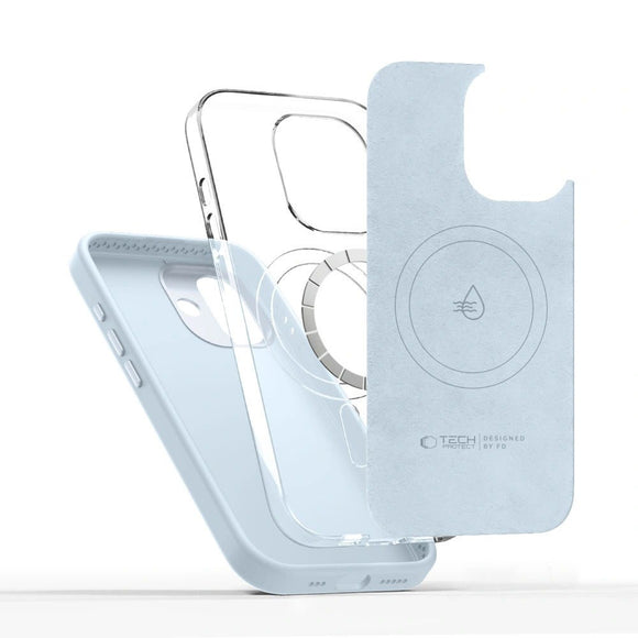iPhone 17 Tech-Protect Uniq Hybrid Cover - MagSafe Kompatibel - Blå