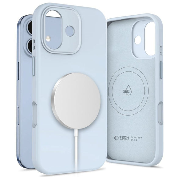 iPhone 17 Tech-Protect Uniq Hybrid Cover - MagSafe Kompatibel - Blå