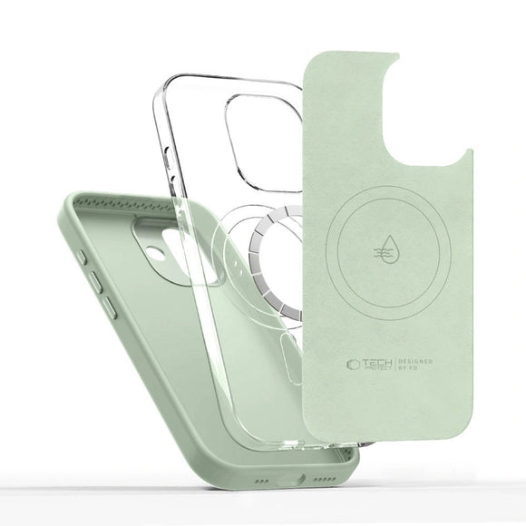 iPhone 17 Tech-Protect Uniq Hybrid Cover - MagSafe Kompatibel - Grøn
