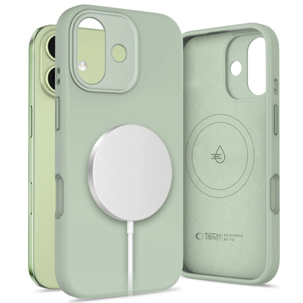 iPhone 17 Tech-Protect Uniq Hybrid Cover - MagSafe Kompatibel - Grøn