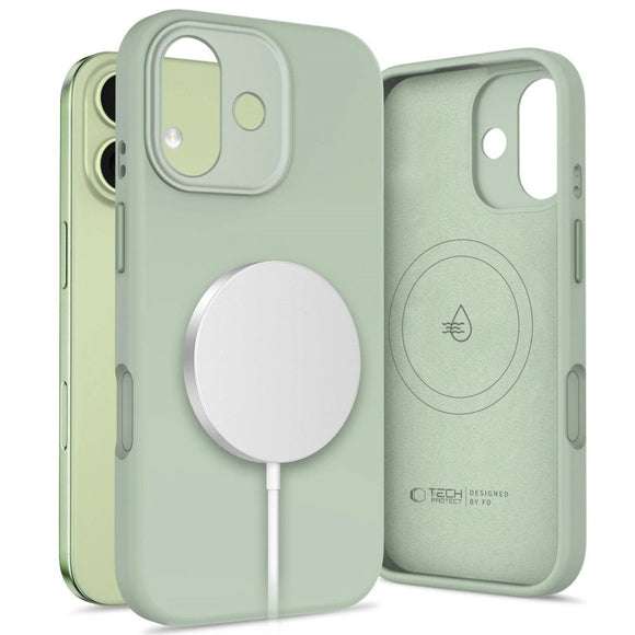 iPhone 17 Tech-Protect Uniq Hybrid Cover - MagSafe Kompatibel - Grøn