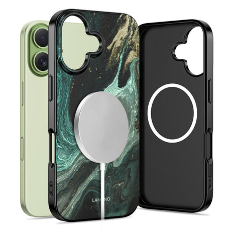 iPhone 17 Tech-Protect Lamano Cover - MagSafe Kompatibel - Verde Aura