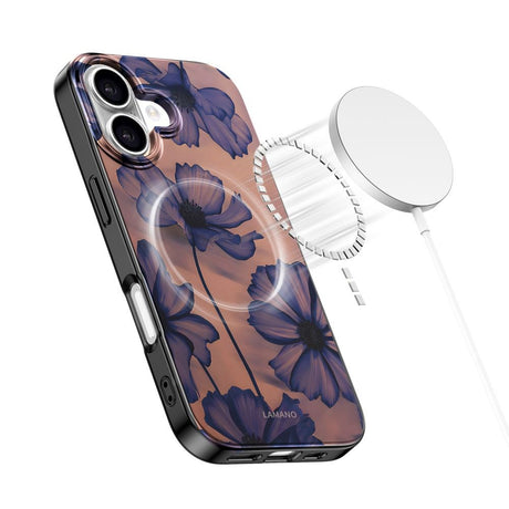 iPhone 17 Tech-Protect Lamano Cover - MagSafe Kompatibel - Velvet Night