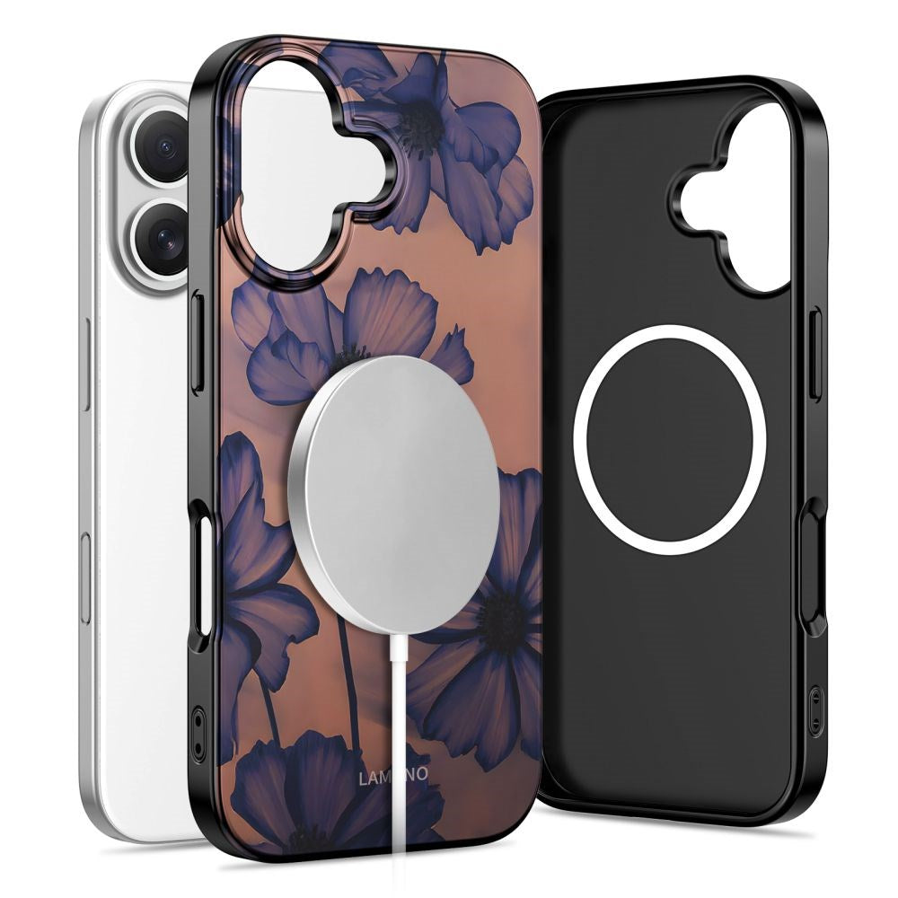 iPhone 17 Tech-Protect Lamano Cover - MagSafe Kompatibel - Velvet Night