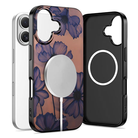 iPhone 17 Tech-Protect Lamano Cover - MagSafe Kompatibel - Velvet Night