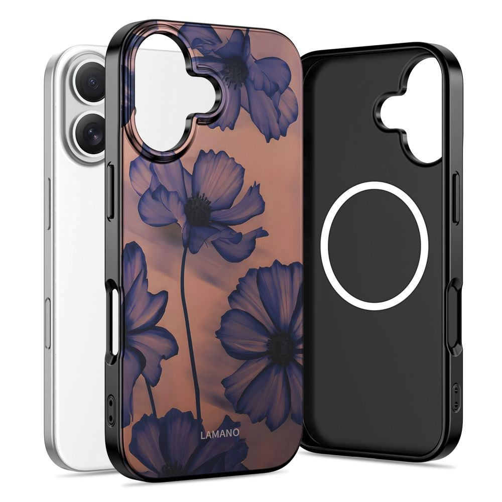 iPhone 17 Tech-Protect Lamano Cover - MagSafe Kompatibel - Velvet Night