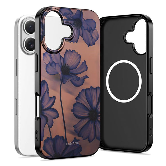 iPhone 17 Tech-Protect Lamano Cover - MagSafe Kompatibel - Velvet Night