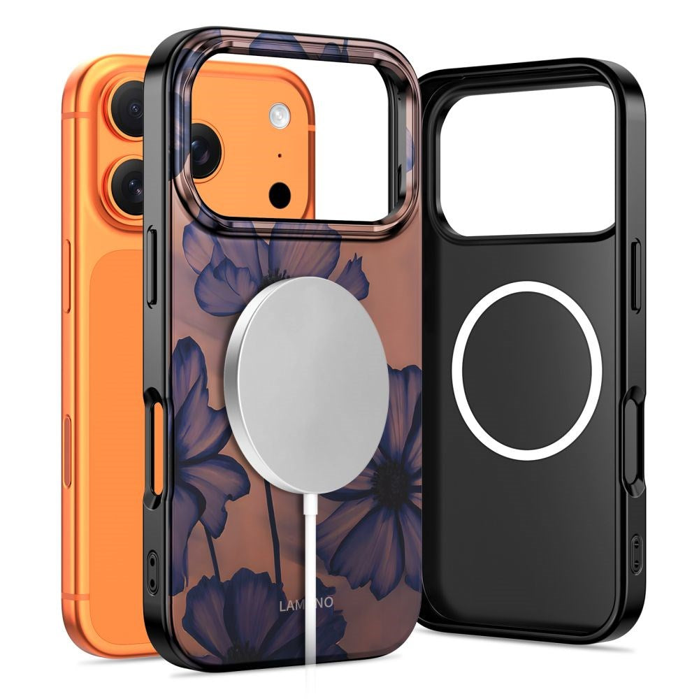 iPhone 17 Pro Tech-Protect Lamano Cover - MagSafe Kompatibel - Velvet Night