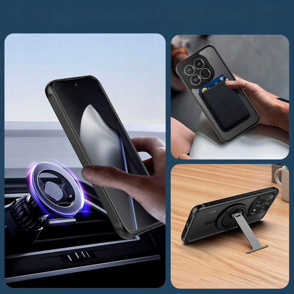 Xiaomi 15T Tech-Protect MagMat Hybrid Cover - MagSafe Kompatibel - Sort