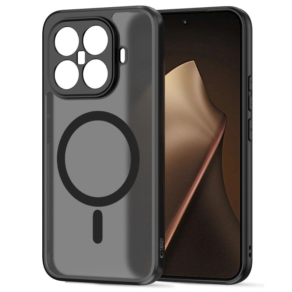 Xiaomi 15T Pro Tech-Protect Magmat Cover - MagSafe Kompatibel - Mat Sort