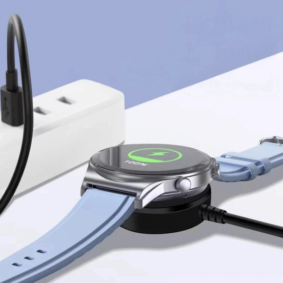 Tech-Protect MC03 Samsung Galaxy Watch Oplader m. USB-A / 2.5W / 1m - Sort