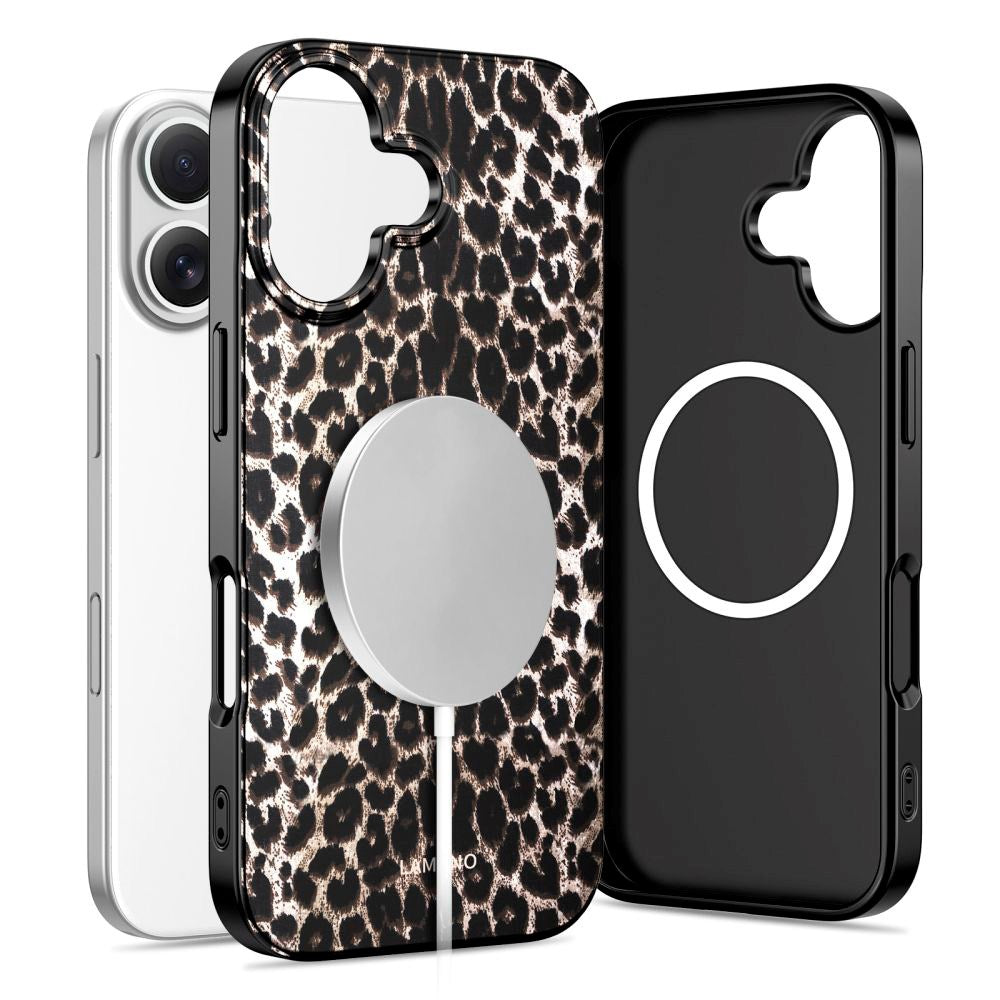 iPhone 17 Tech-Protect Lamano Cover - MagSafe Kompatibel - Leopard