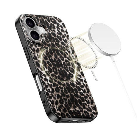 iPhone 17 Tech-Protect Lamano Cover - MagSafe Kompatibel - Leopard
