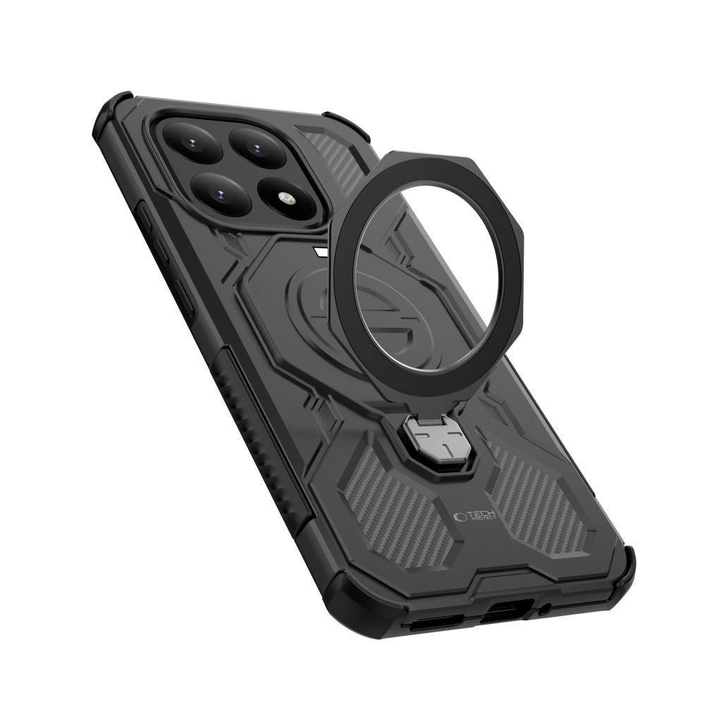 Xiaomi 15T Tech-Protect TacticStand Håndværker Cover - MagSafe Kompatibel - Sort