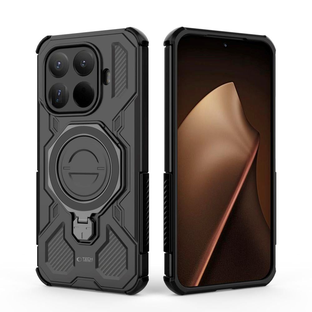 Xiaomi 15T Pro Tech-Protect TacticStand Håndværker Cover - MagSafe Kompatibel - Sort