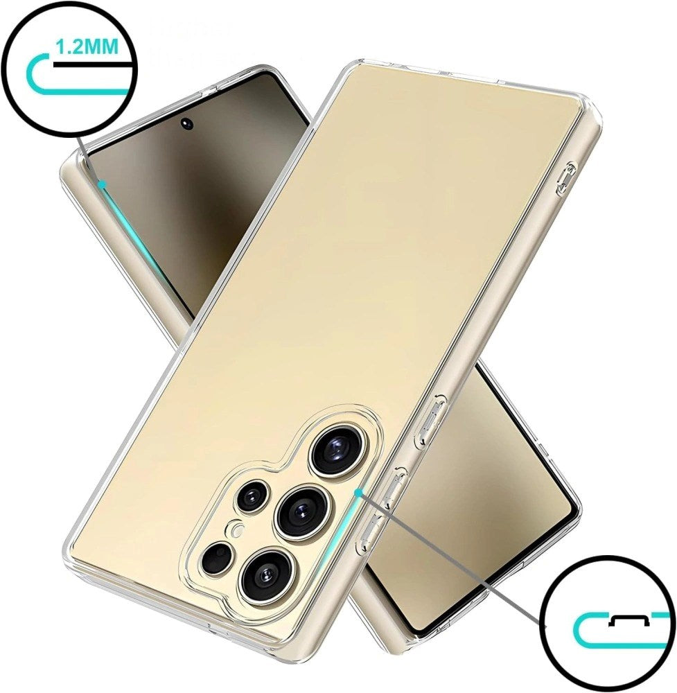 Samsung Galaxy S26 Ultra Tech-Protect Flexair Hybrid Cover - Gennemsigtig
